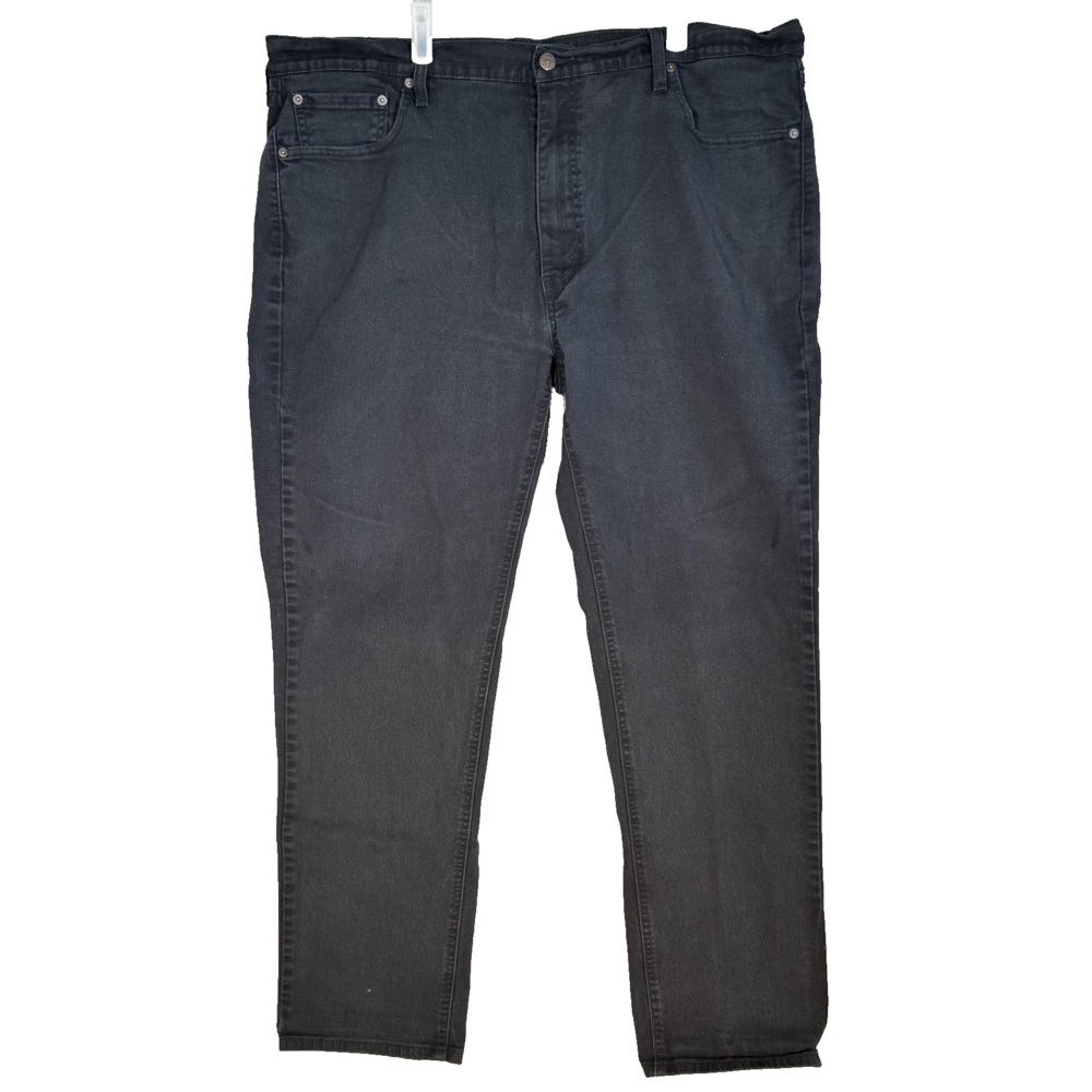 Levis 541 Jeans Mens 42x32 Black Athletic Taper Stretch Denim 5 Pocket